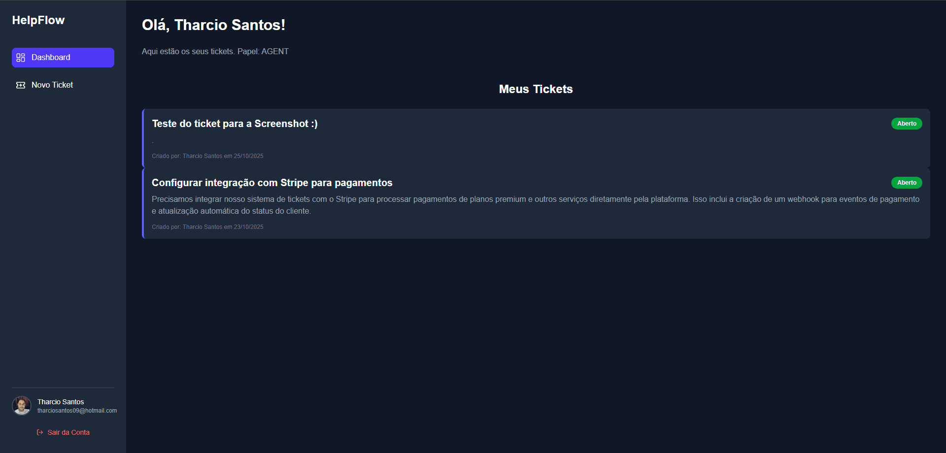 HelpFlow - Sistema de HelpDesk