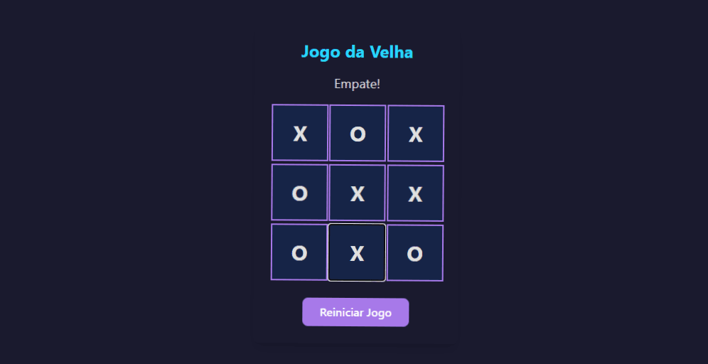 Jogo da Velha com React